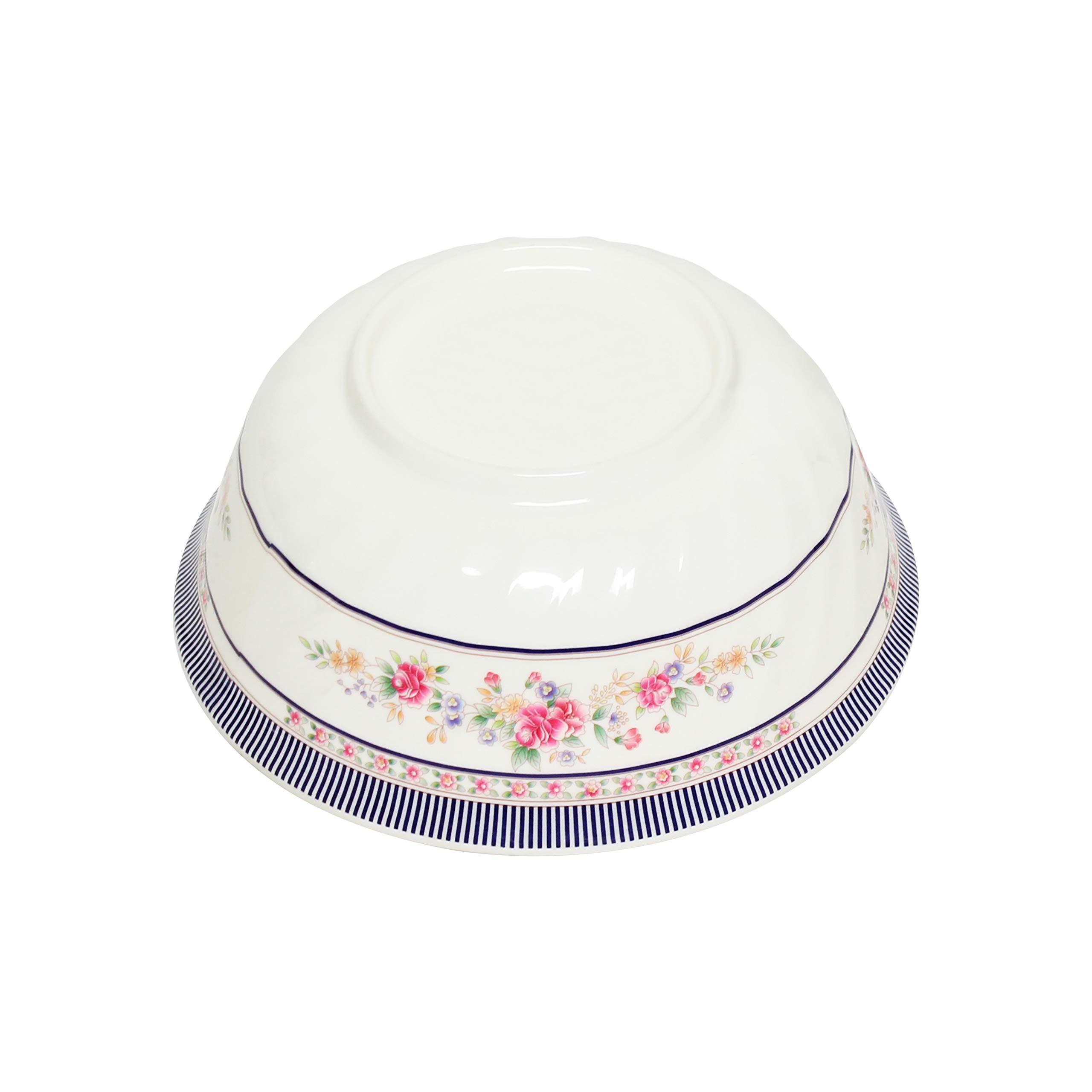 Thunder Group 72 oz Rose Melamine Dinnerware Set - 9