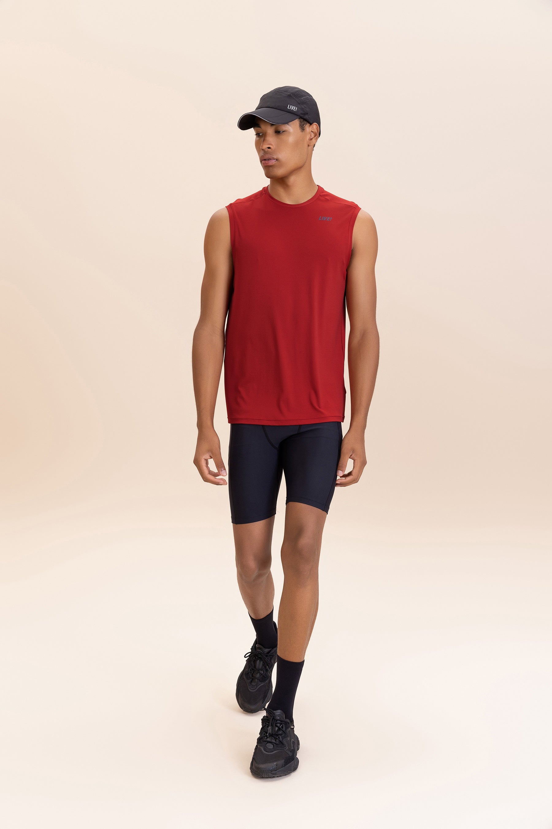 Breathable Bio Stretch Men's Tank Top - Lightweight & Comfortable for Gym, Running & Summer Outfits