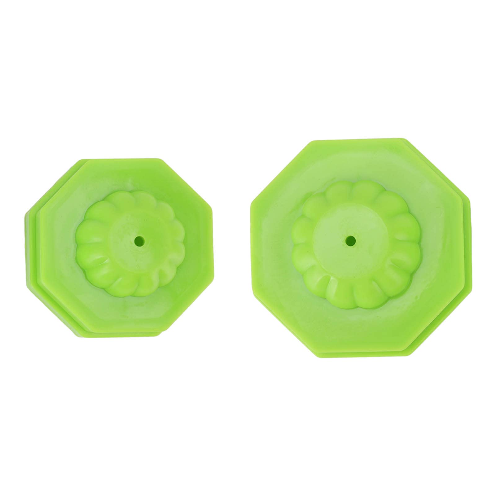 2-Pack Universal Silicone Jar Sealers for Regular & Wide Mouth Mason Jars - Compatible with Ball, Kerr & All Major Brands - Airtight Vacuum Seal Lids for Food Storage, Canning & Meal Prep (White/Green) - Perfect for Preserving Jams, Pickles & Dry Goods in Kitchen & Pantry