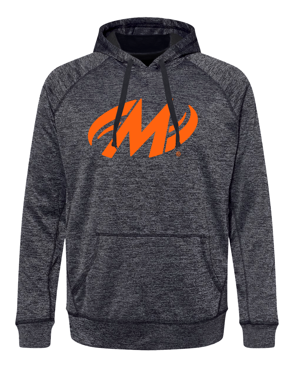 Motiv Classic Orange M Performance Hoodie - Men's Athletic Pullover for Workouts & Casual Wear