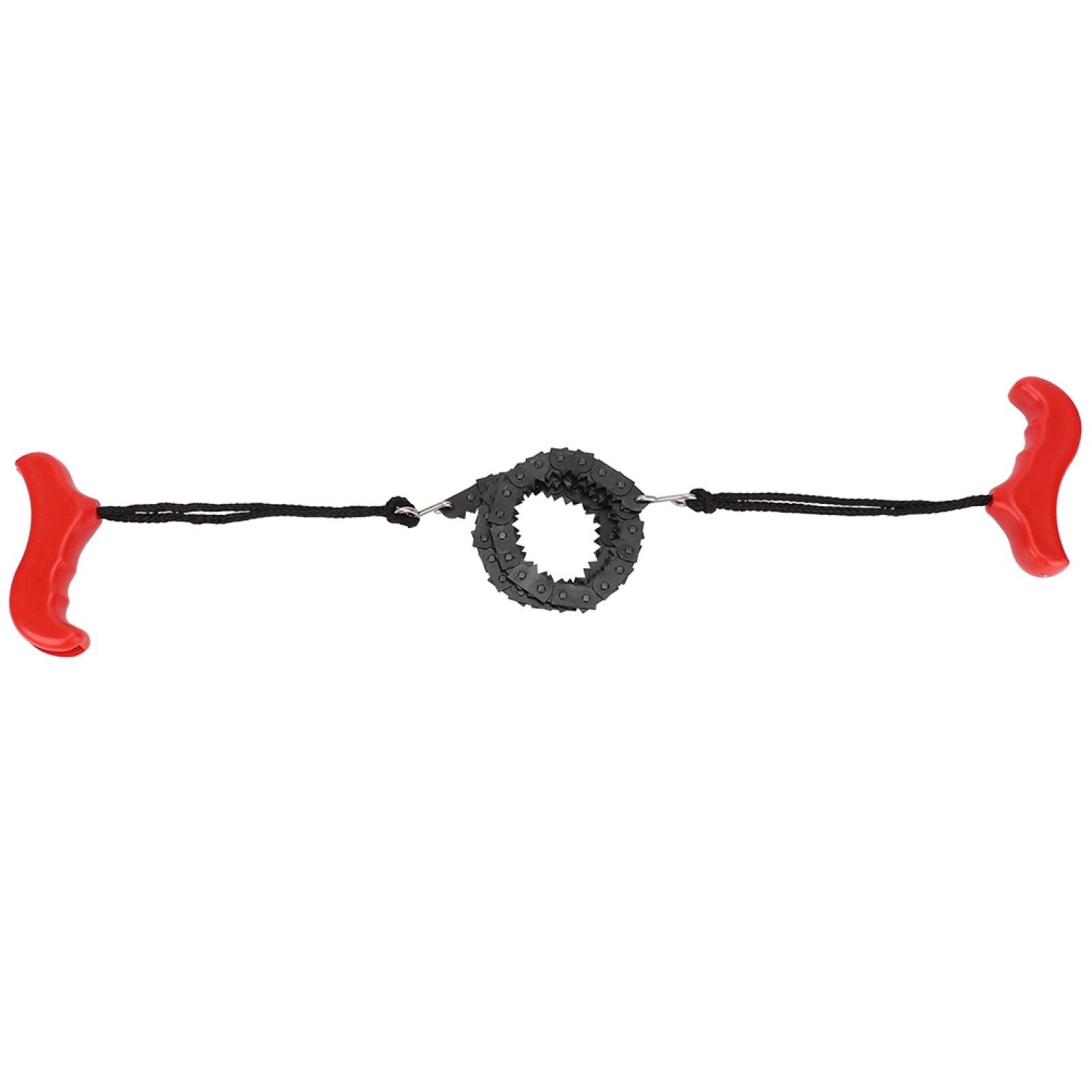 EVTSCAN Survival Chainsaw - Portable Folding Hand Chainsaw with Sharp Teeth for Camping, Hiking, Hunting | Emergency Gear for Outdoor Adventures & Wilderness Survival