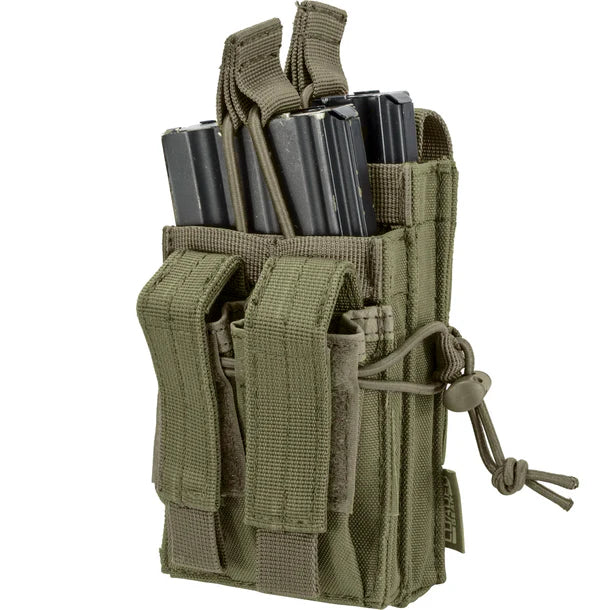 Barska BI13014 Loaded Gear Single Pistol Mag Pouch - Dark Earth CX 950 Tactical Holster for Handguns | Perfect for Range Training, Military & Outdoor Activities