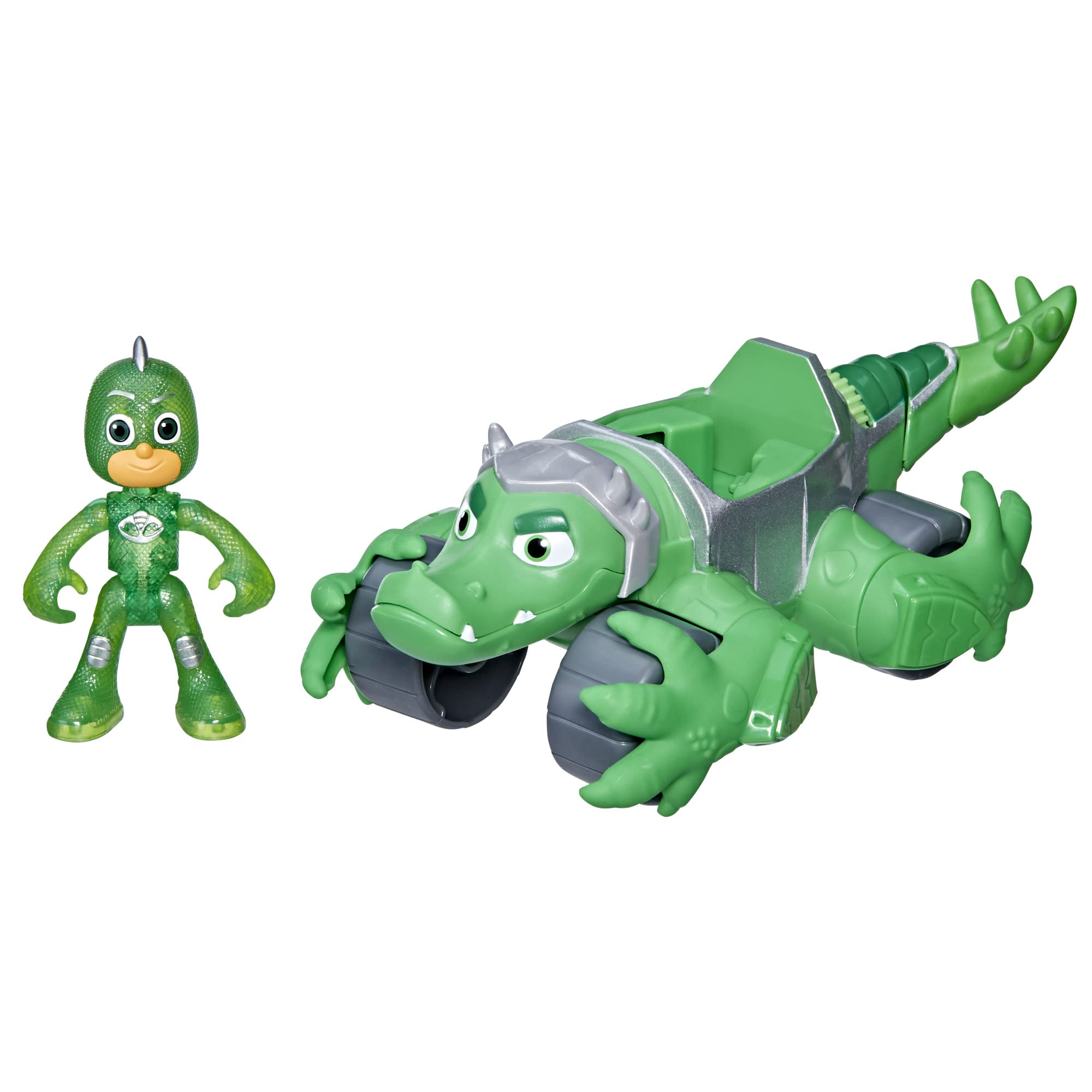 PJ Masks Gekko Rider Car with Figure - Superhero Toy for Kids 3+ | Pretend Play Gift