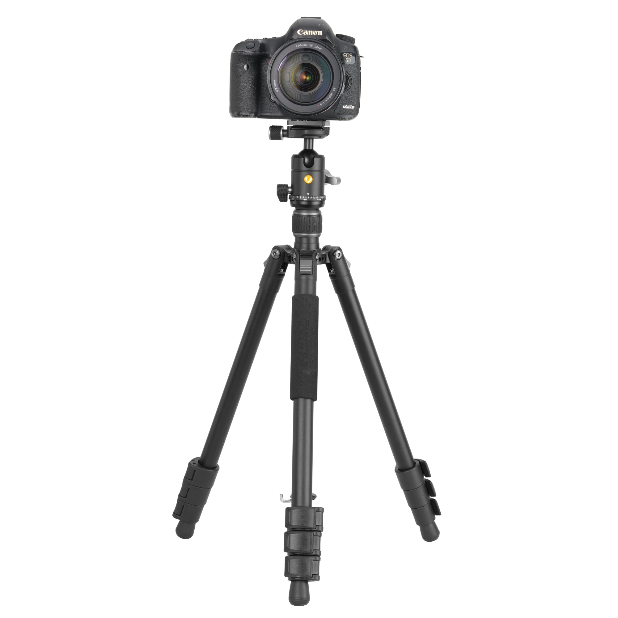 Vesta GO 234AB Lightweight Aluminum Travel Tripod with 360° Ball Head - Compact & Stable for Photography, Hiking, and Outdoor Adventures