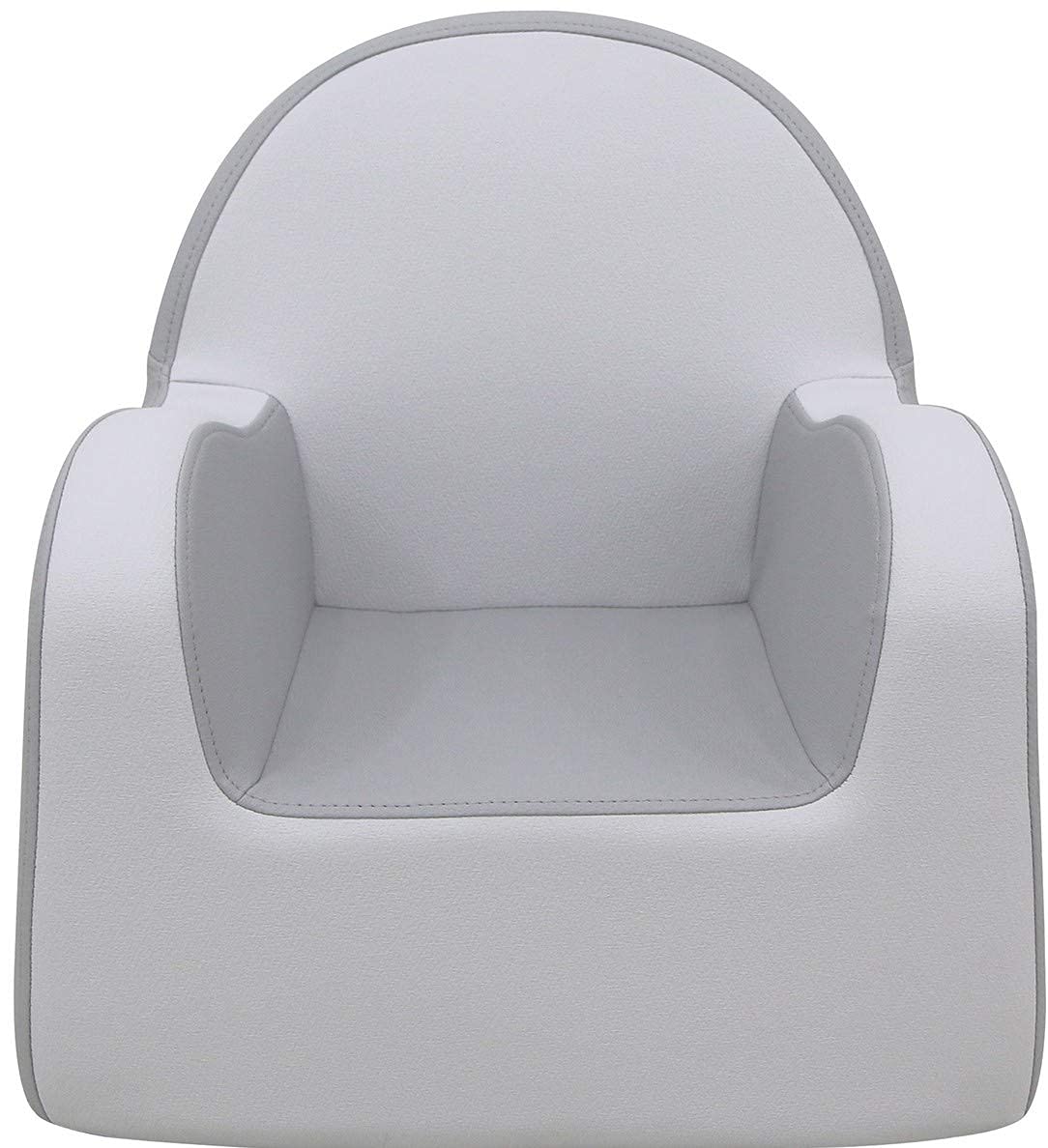 Premium Baby Leather Kids Sofa (Gray) – Ergonomic Toddler Chair & Kids Couch for Boys & Girls | Waterproof, Easy to Clean, Non-Toxic, Glue-Free | Perfect for Nursery, Playroom & Living Room