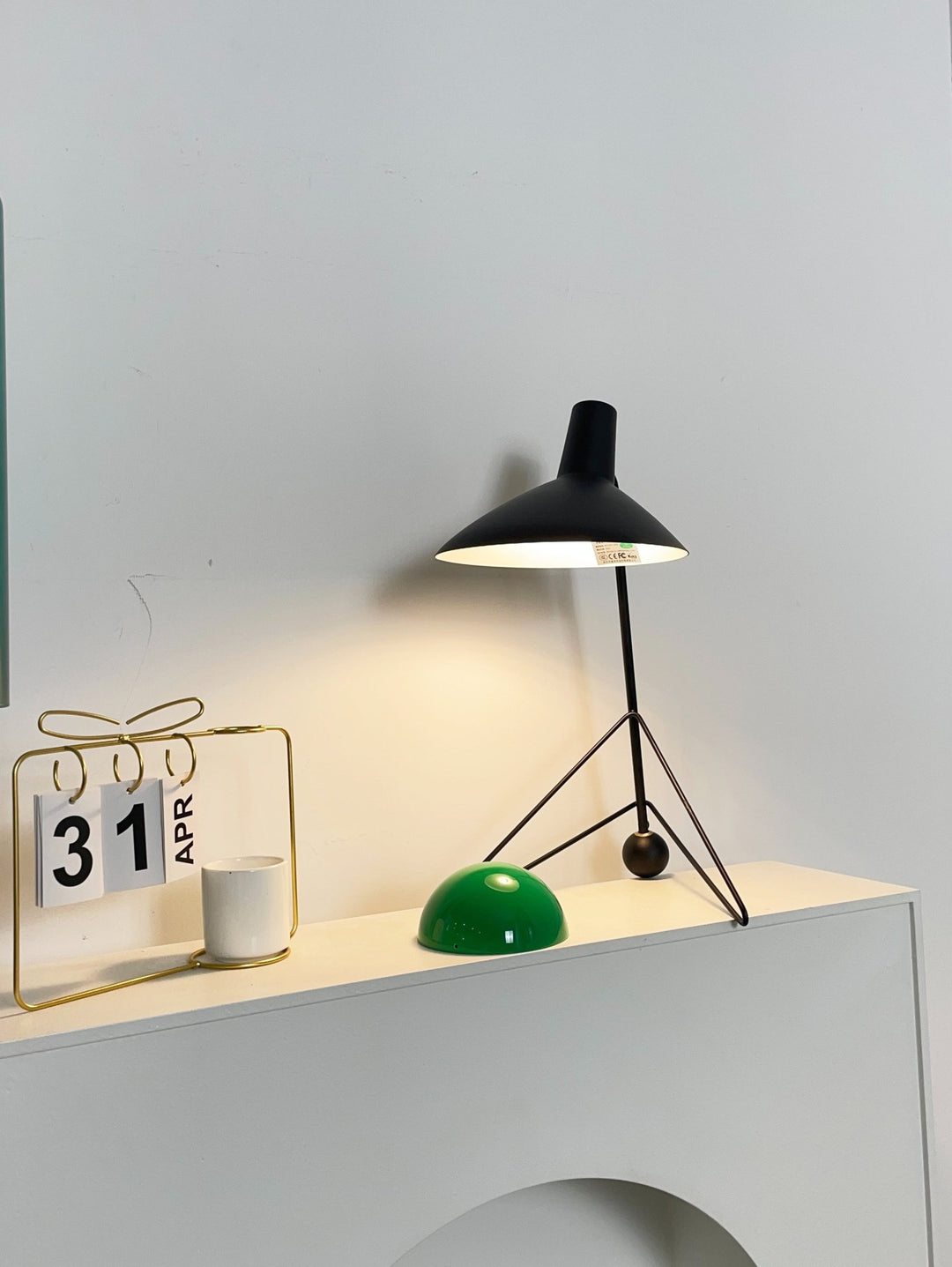 Vintage Duckbill Metal Table Lamp - Adjustable Desk Light for Study, Office & Bedroom - Warm White LED Reading Lamp with USB Port