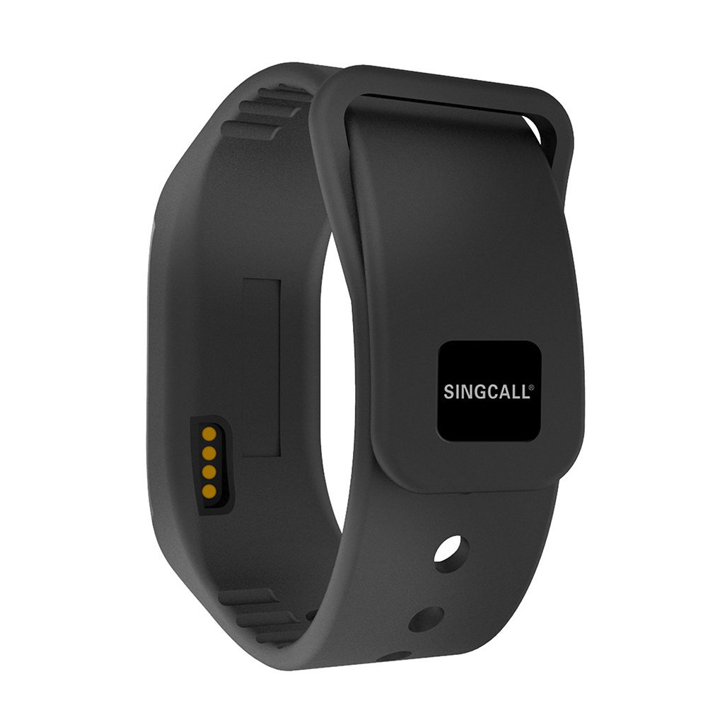 SINGCALL Waterproof Wireless Paging System - Call Bell Alert for Elderly Care, Nursing Homes & Hospitals - 1 Watch Receiver + 2 Pagers - Ideal for Emergency Alerts & Patient Monitoring