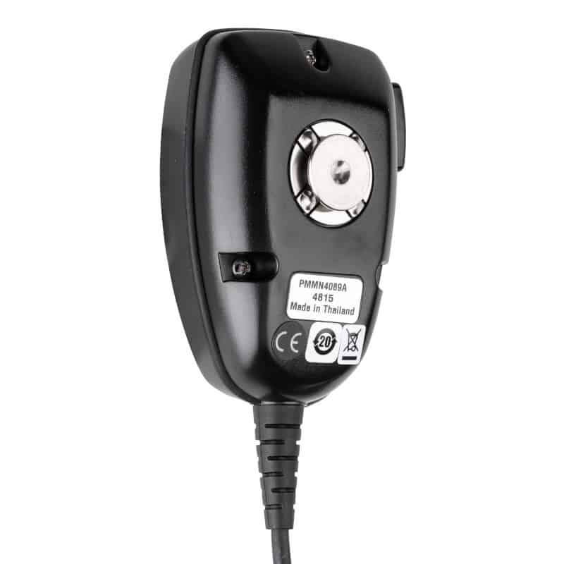 Motorola PMMN4089A Enhanced Keypad Microphone - Durable Two-Way Radio Accessory for Clear Communication | Perfect for Security, Construction & Emergency Response Teams