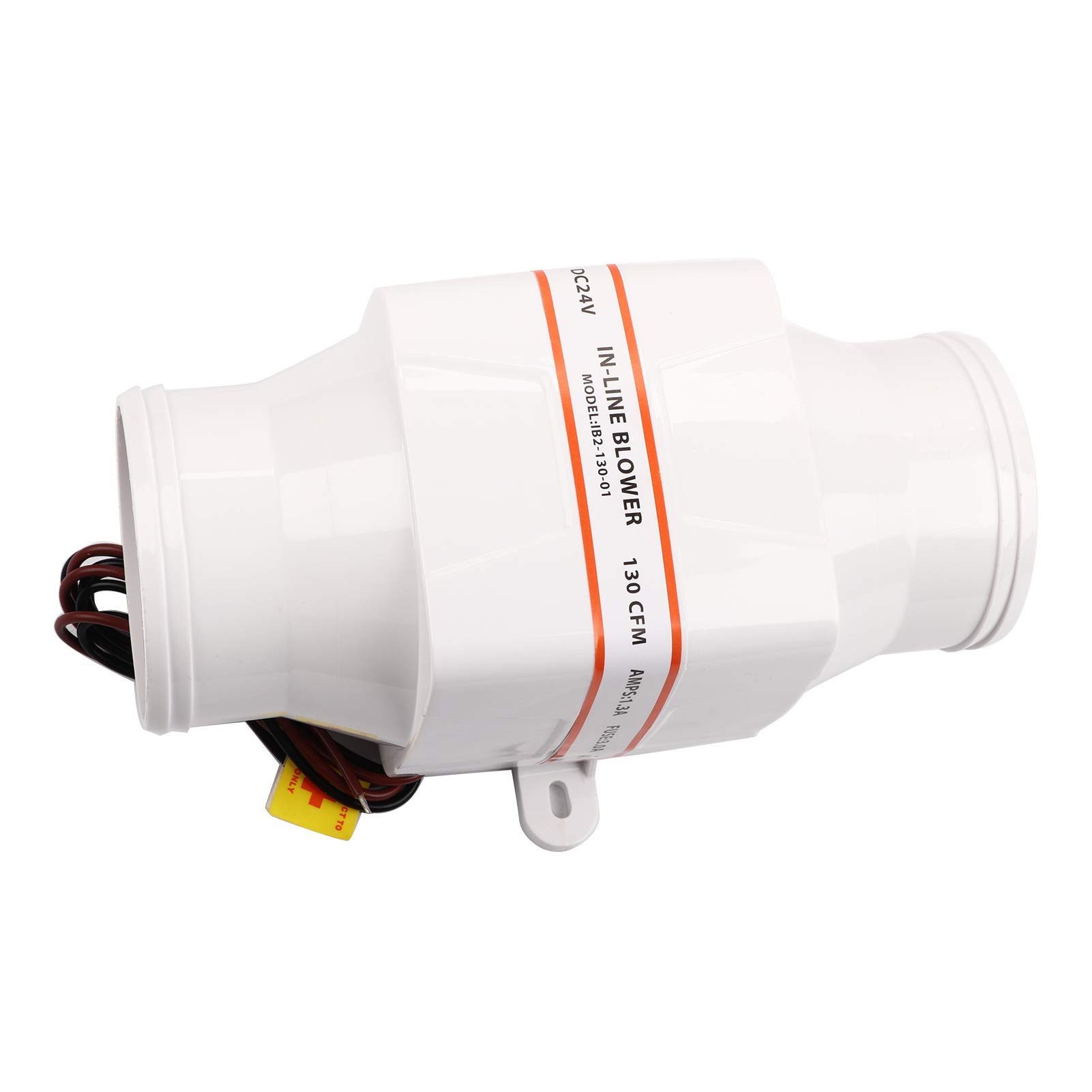 3 Inch Inline Marine Bilge Air Blower - Ultra Quiet & Powerful Ventilation Fan for Yachts, Boats, RVs & Caravans | High Performance Cooling System for Cabin, Engine Room & Bilge Areas