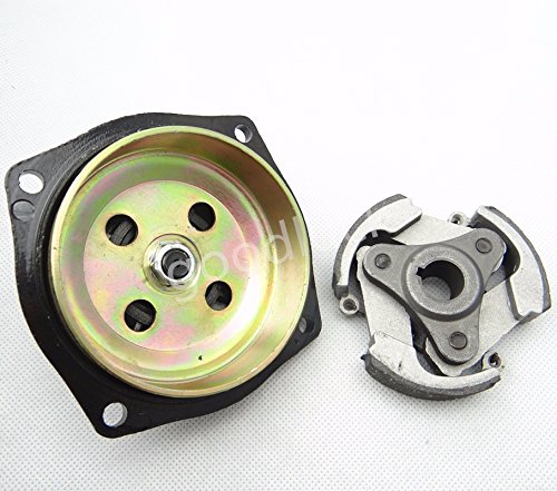 6 Teeth Bell Housing Cover + Clutch Kit for 47-49cc Mini Moto & Pocket Bikes - Compatible with ATV, Dirt Bike, Go Kart - High Performance Replacement Part