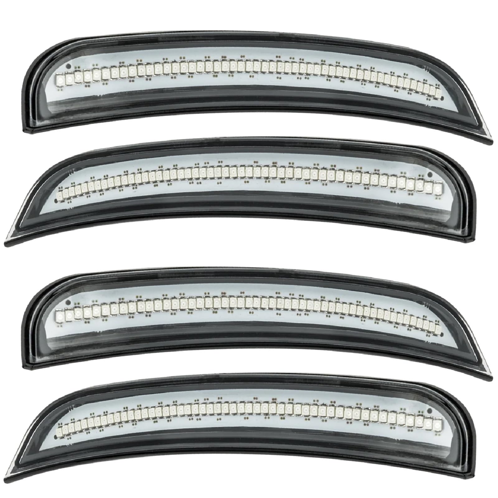ORACLE Lighting 9880-019 Clear Lens Front & Rear SMD Sidemarkers for 2015-2020 Dodge Charger Concept - High Power 2835 Bridgelux LEDs with Laser-Like Appearance - Perfect for Car Customization & Nighttime Visibility