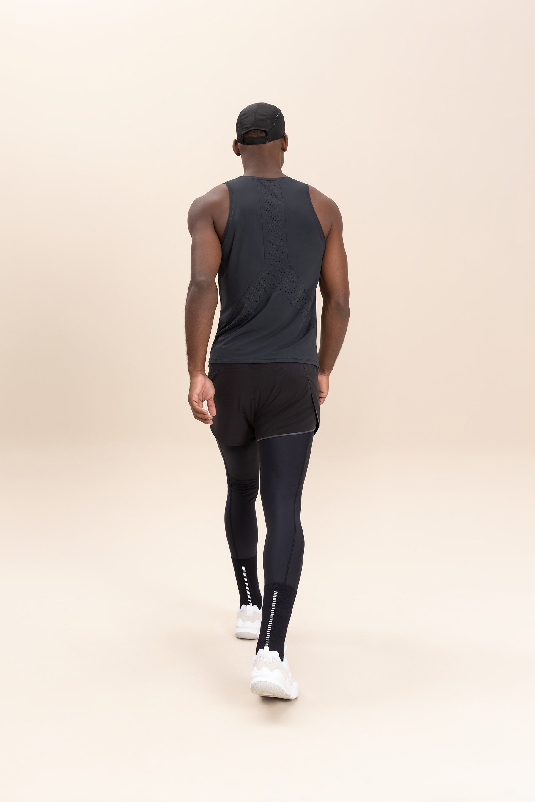Fit Laser Harmony Men's Workout Tank Top - Breathable & Quick-Dry for Gym, Running & Outdoor Activities