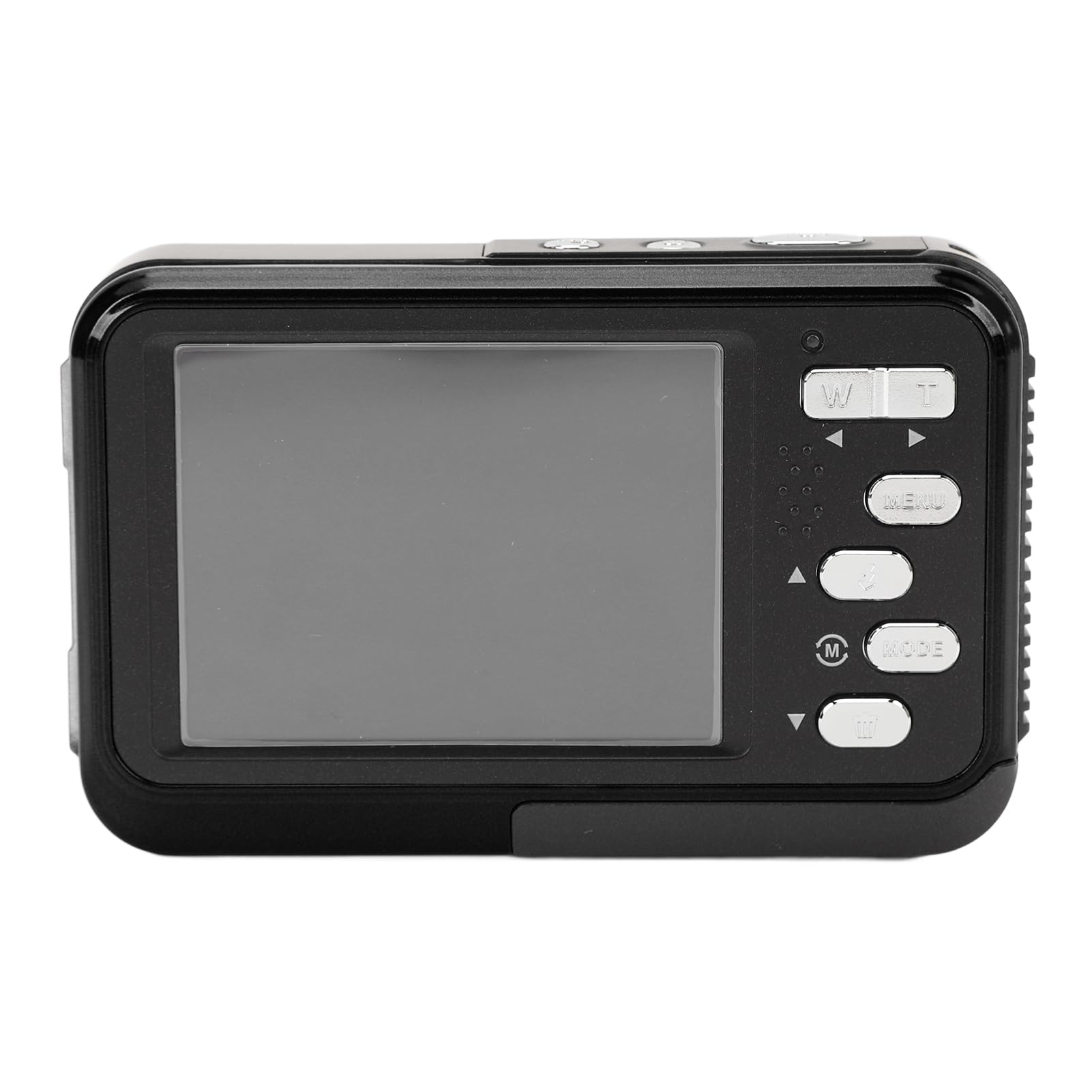 4K 48MP Underwater Digital Camera with Dual Screen & Autofocus - 11ft Waterproof for Snorkeling, Swimming, Diving - HD Selfie Camera for Outdoor Adventures (Black)