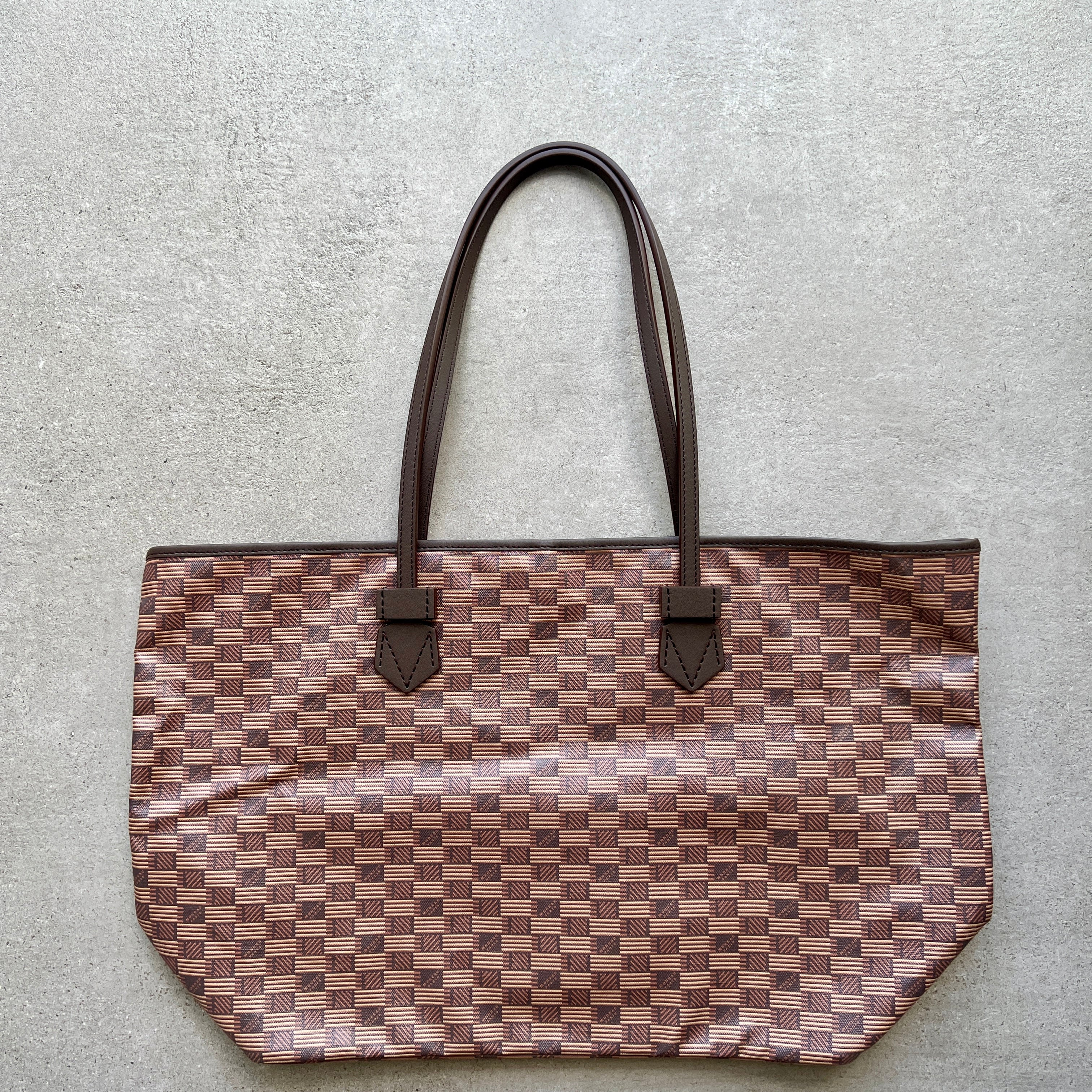 Saint Tropez Tote GM Handbag - Chocolate Brown Leather Designer Tote Bag for Women | Perfect for Work, Travel & Everyday Use