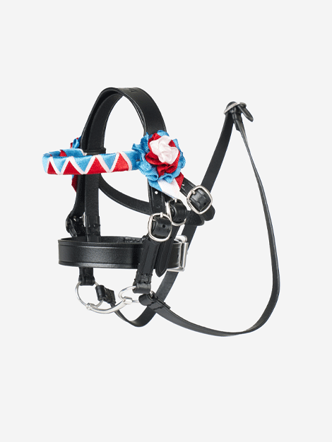 Le Mieux Toy Pony Showing Bridle - Realistic Horse Riding Play Set for Kids | Perfect for Dressage Practice, Show Jumping Pretend Play & Equestrian Themed Birthday Gifts