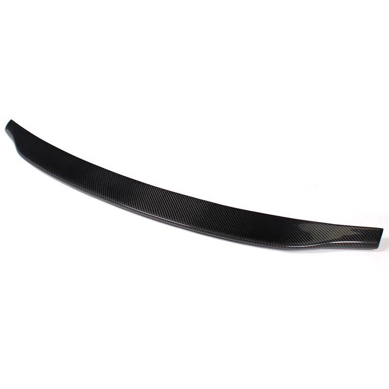 2009-2012 Audi A4 B8 / A4 Quattro / S4 Type A Rear Spoiler - Genuine Carbon Fiber (CF) - Enhances Aerodynamics & Sporty Look for Street Racing & Car Shows