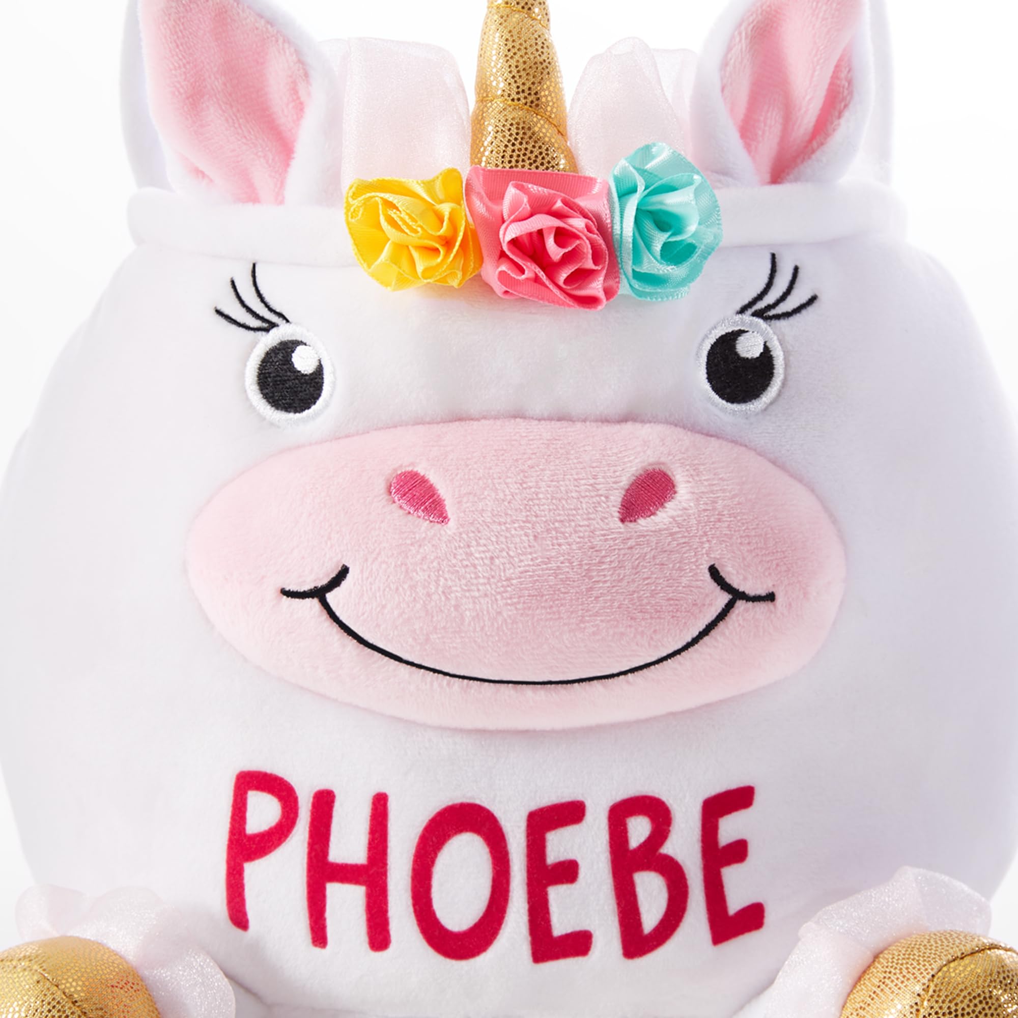 Personalized Easter Basket for Kids with Plush Furry Critter - Custom Name Fillable Gift for Boys & Girls - Unicorn Theme - Optional Easter Basket Stuffers Included - Perfect for Easter Celebrations, Birthday Gifts & Holiday Surprises