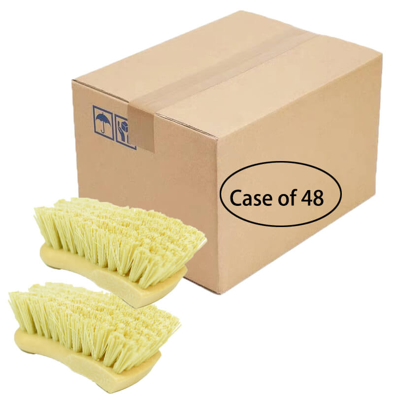 Wholesale Upholstery Scrub Carpet Brush - Pack of 48 - Heavy Duty Cleaning Brush for Furniture, Carpets, Auto Interiors & Home Deep Cleaning