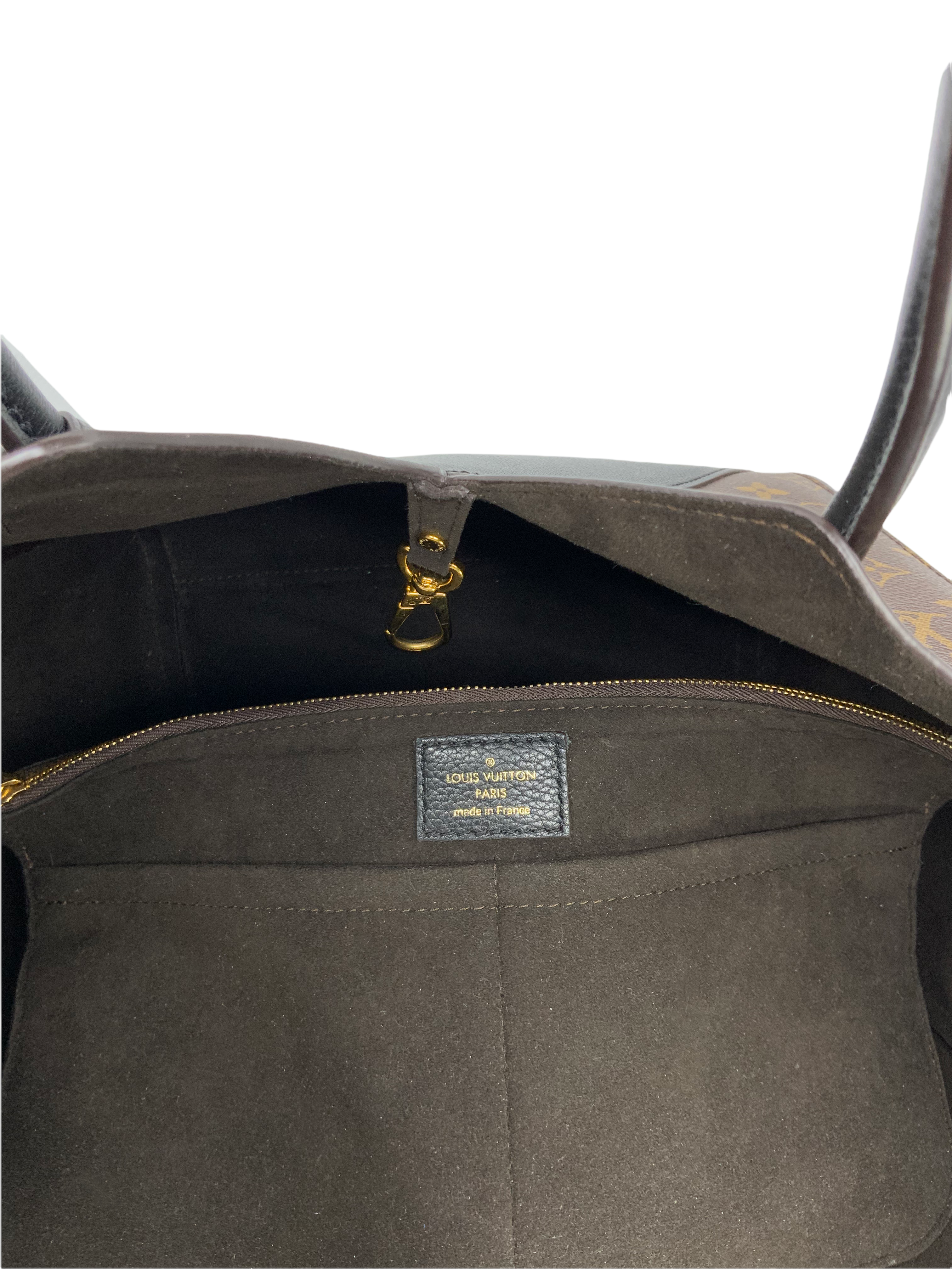 Louis Vuitton Kimono MM Monogram Canvas & Leather Tote Bag for Women - Luxury Designer Handbag for Work, Travel & Everyday Use
