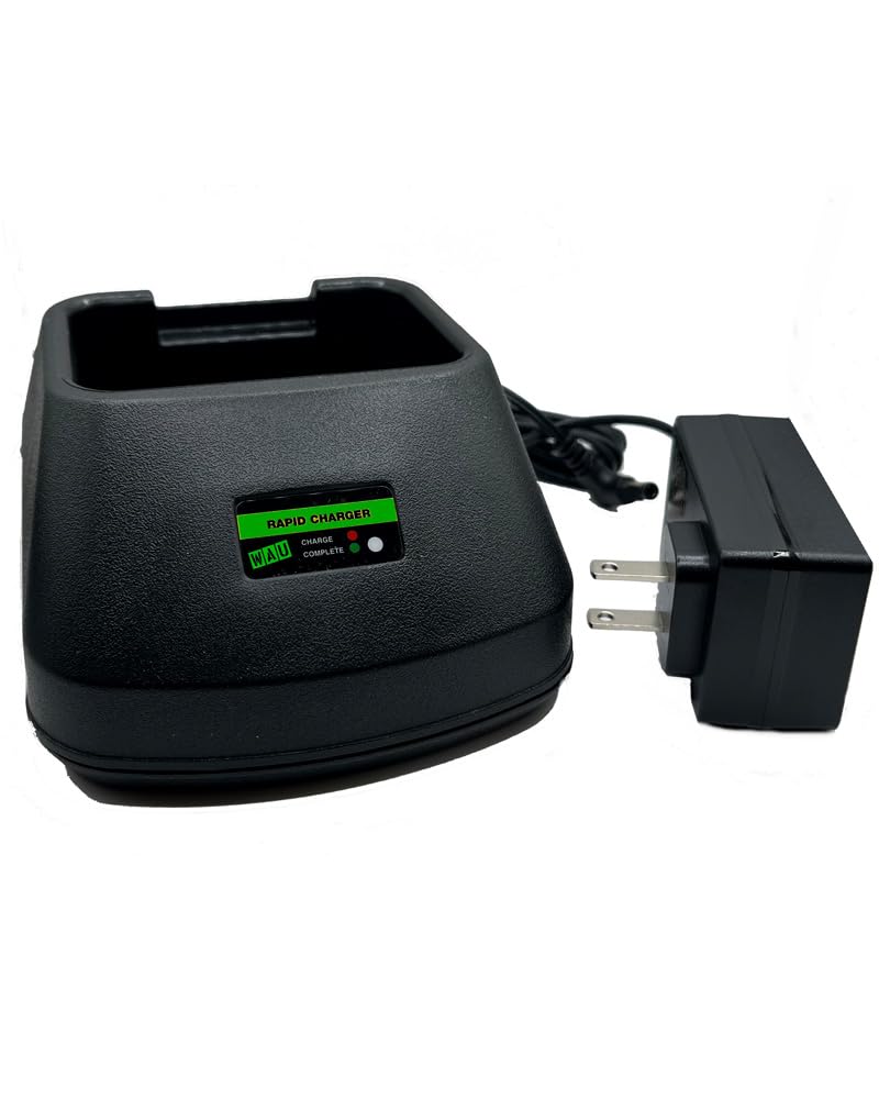 NTN7394A Replacement Desktop Charger - Fully Compatible with Motorola Visar Two-Way Radio | Perfect for Office, Warehouse & Emergency Communication Use