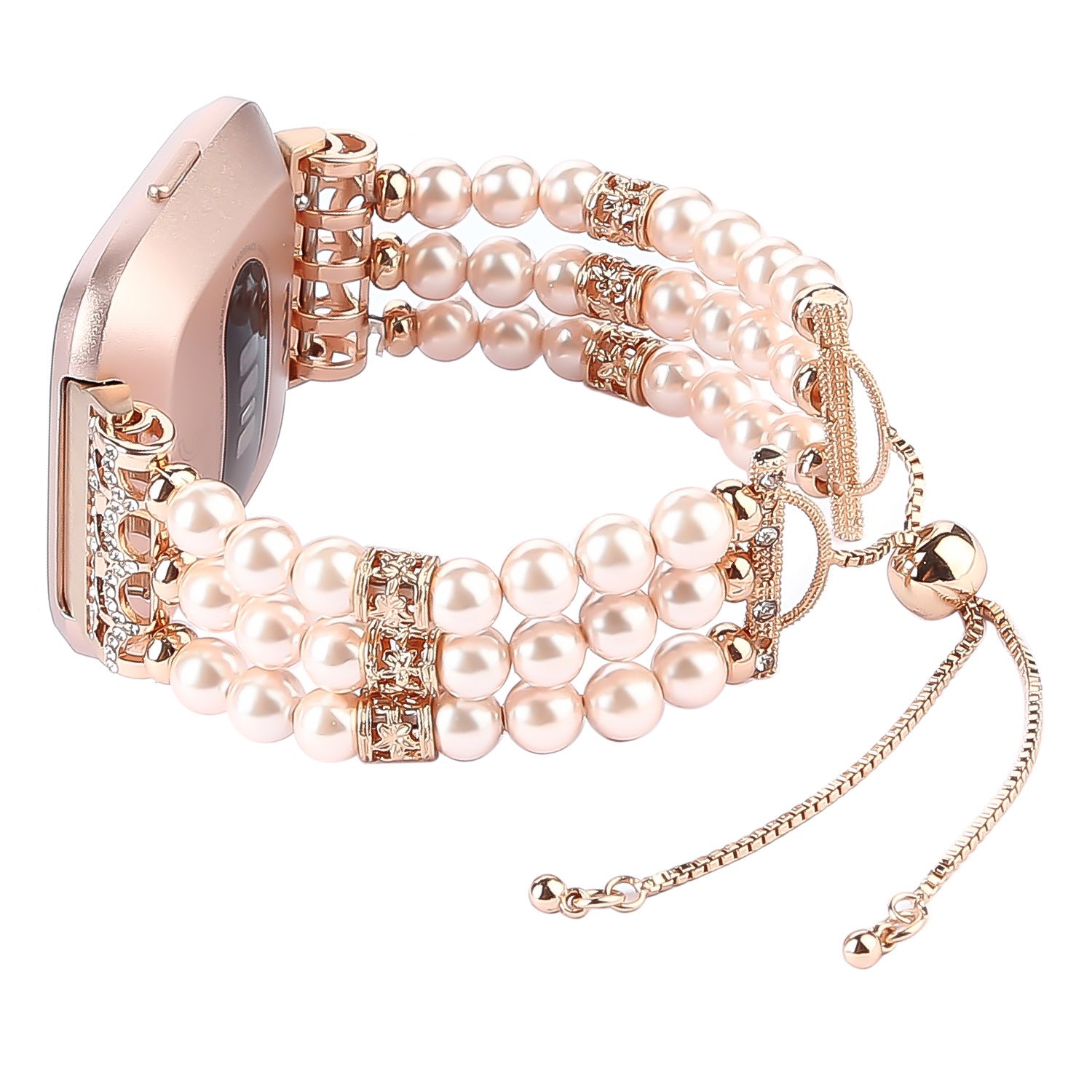 Pearl Stretch Bracelet for Women - Adjustable Beaded Wristband Jewelry - Perfect for Weddings, Parties & Everyday Wear