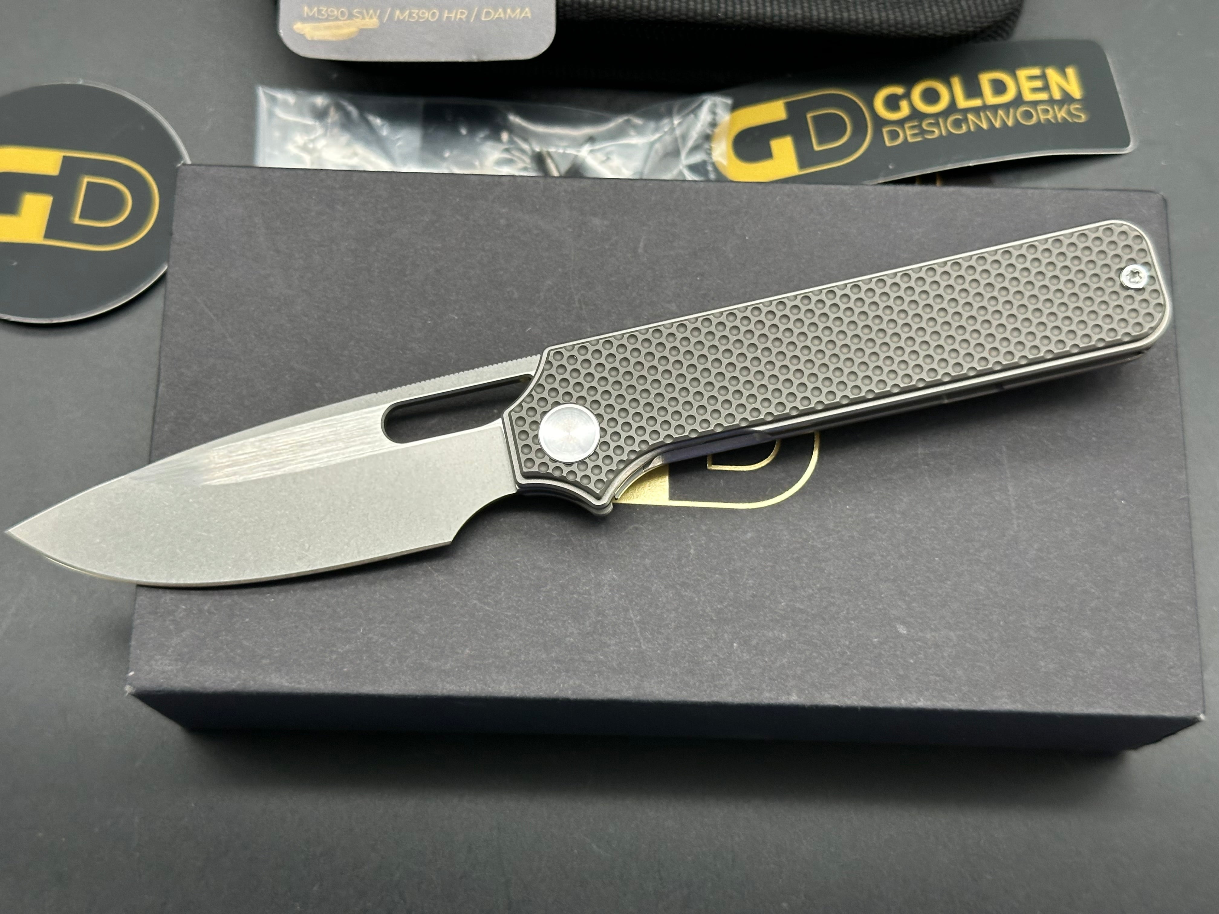 Premium M390 Steel Folding Knife - 3.25