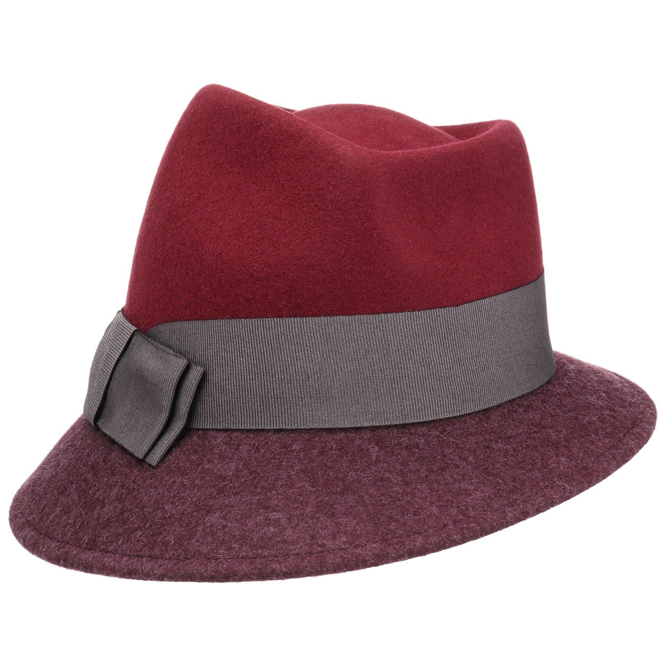 Lierys Asym Twotone Wool Felt Hat - Stylish Winter Fashion Accessory for Women | Perfect for Outdoor Events, Travel & Cold Weather