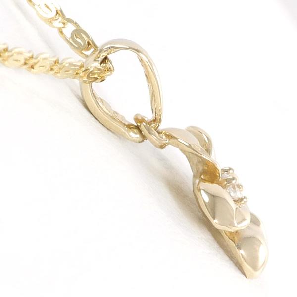 14K Yellow Gold Zirconia Necklace for Women - Elegant Cubic Zirconia Pendant Jewelry Gift for Birthday, Anniversary & Valentine's Day