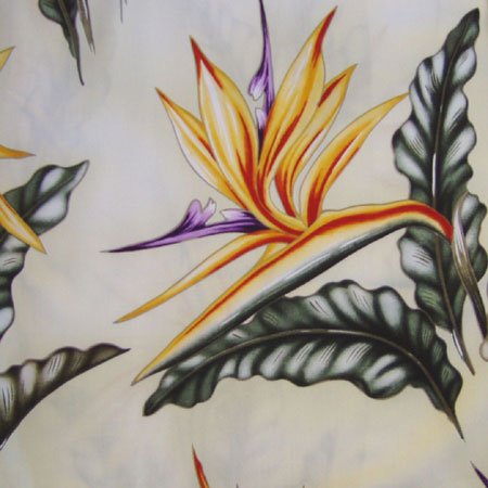 Bird of Paradise Print Hawaiian Aloha Cap Sleeve Short Tank Dress - Tropical Floral Summer Beach Dress for Vacation, Luau Party & Island Getaway