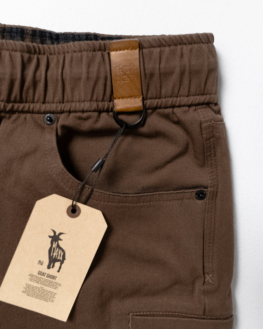 Premium GOAT SHORTS for Men - Soft & Comfortable Chocolate Brown Athletic Shorts - Perfect for Running, Gym Workouts & Casual Wear