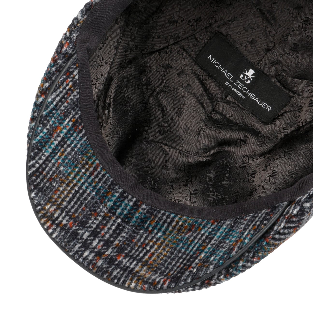 Marzio Chenille Flat Cap by Mayser - Premium Wool Blend Men's Hat for Casual & Formal Wear - Perfect for Winter, Autumn & Outdoor Activities