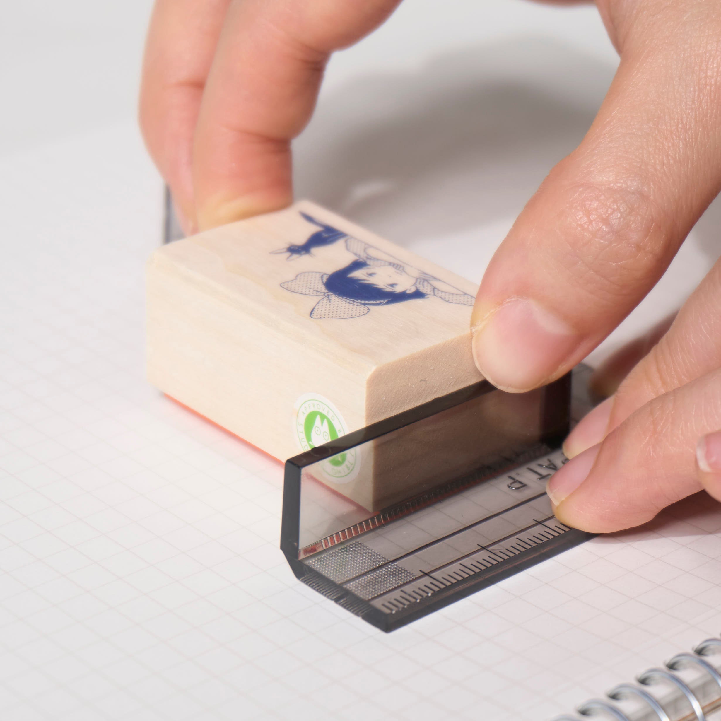 Precision Stamp Scale Ruler - Accurate Measuring Tool for Collectors & Crafters | Perfect for Stamp Collecting, Scrapbooking & DIY Projects