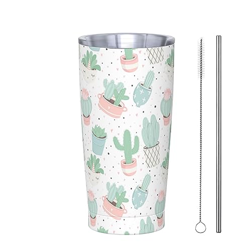Cute Cacti Succulents Pattern