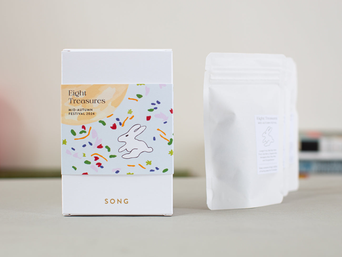 Premium Eight Treasures Tea - Traditional Chinese Herbal Tea for Mid Autumn Festival Gifts & Wellness - Perfect for Celebrations, Relaxation & Health Benefits