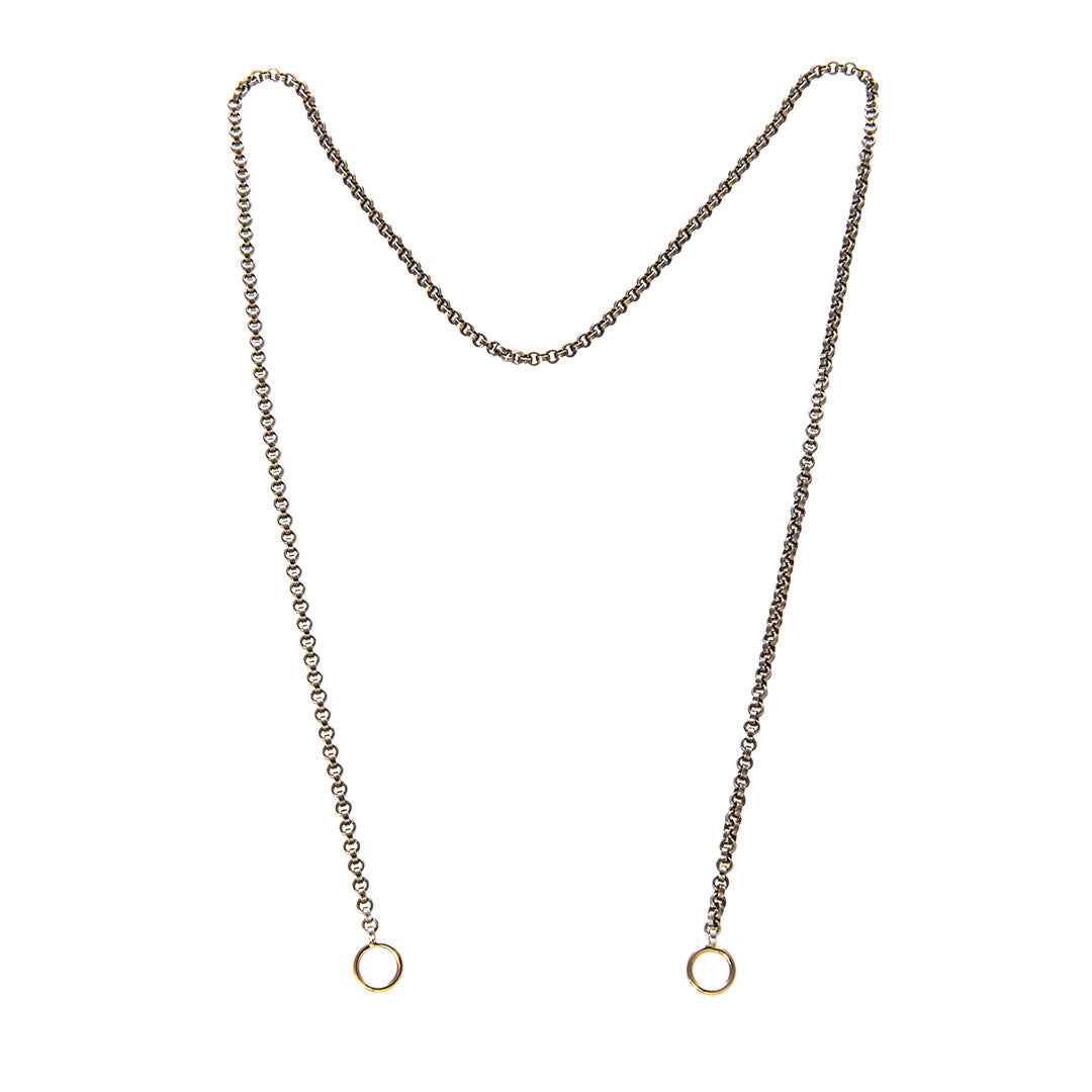 Marla Aaron Sterling Silver Rolo Chain Necklace for Women - Elegant Layering Jewelry for Everyday Wear & Special Occasions