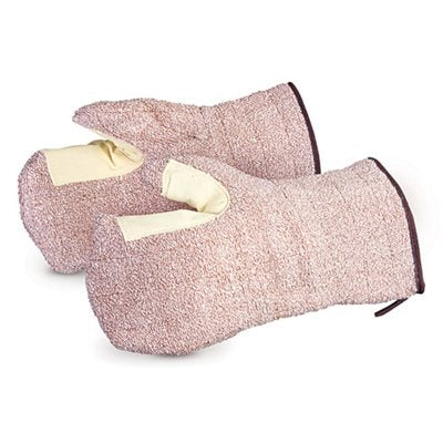Superior Glove Cool Grip 12 Heavy Duty Terry Cloth Oven Mitts - Heat Resistant Kitchen Gloves for Baking, Grilling & Cooking - Perfect for BBQ, Oven & Stovetop Use