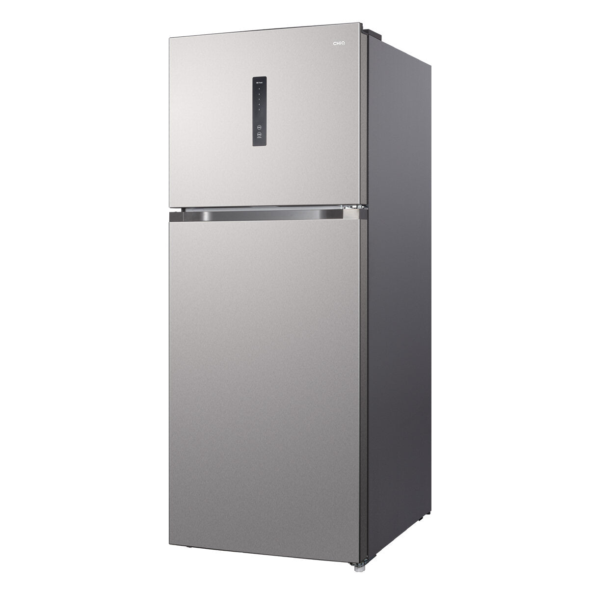 Brand New CHiQ 410L Top Mount Refrigerator in Stainless Steel - CTM408NSS5E Model with 5-Year Warranty | Energy Efficient Kitchen Appliance for Home, Office & Restaurant Use