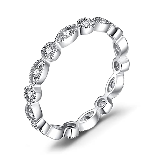 2-3 Sterling Silver Marquise