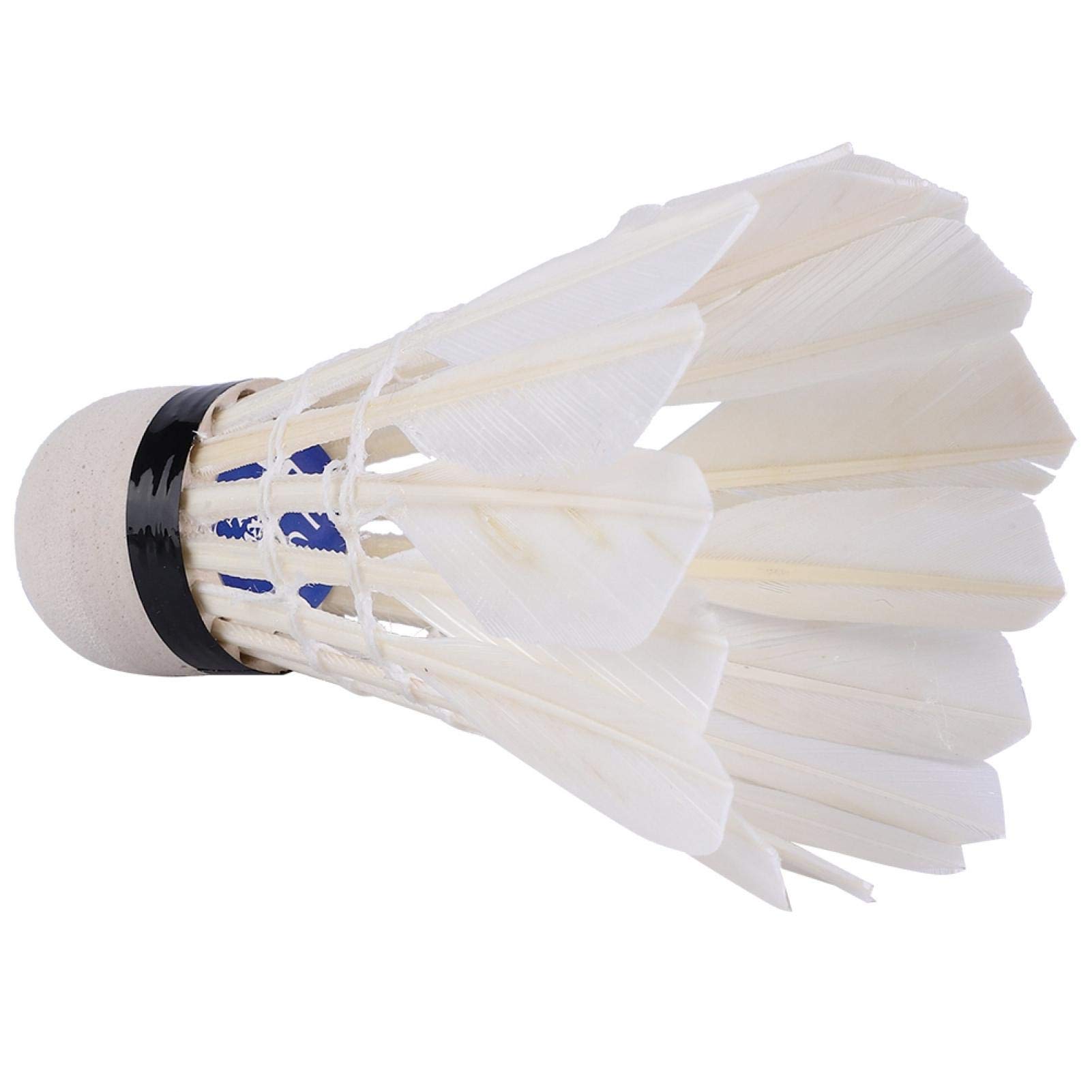 Premium Badminton Shuttlecocks - High-Quality Goose Feather Training Equipment for Sports & Fitness | Durable Competition Shuttles for Professional Practice, Tournaments & Backyard Games