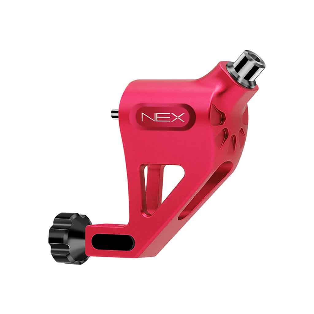 NEX Professional Rotary Tattoo Machine with 3.5mm Stroke - Red | Wireless Tattoo Gun for Artists | Perfect for Lining, Shading & Coloring Tattoos