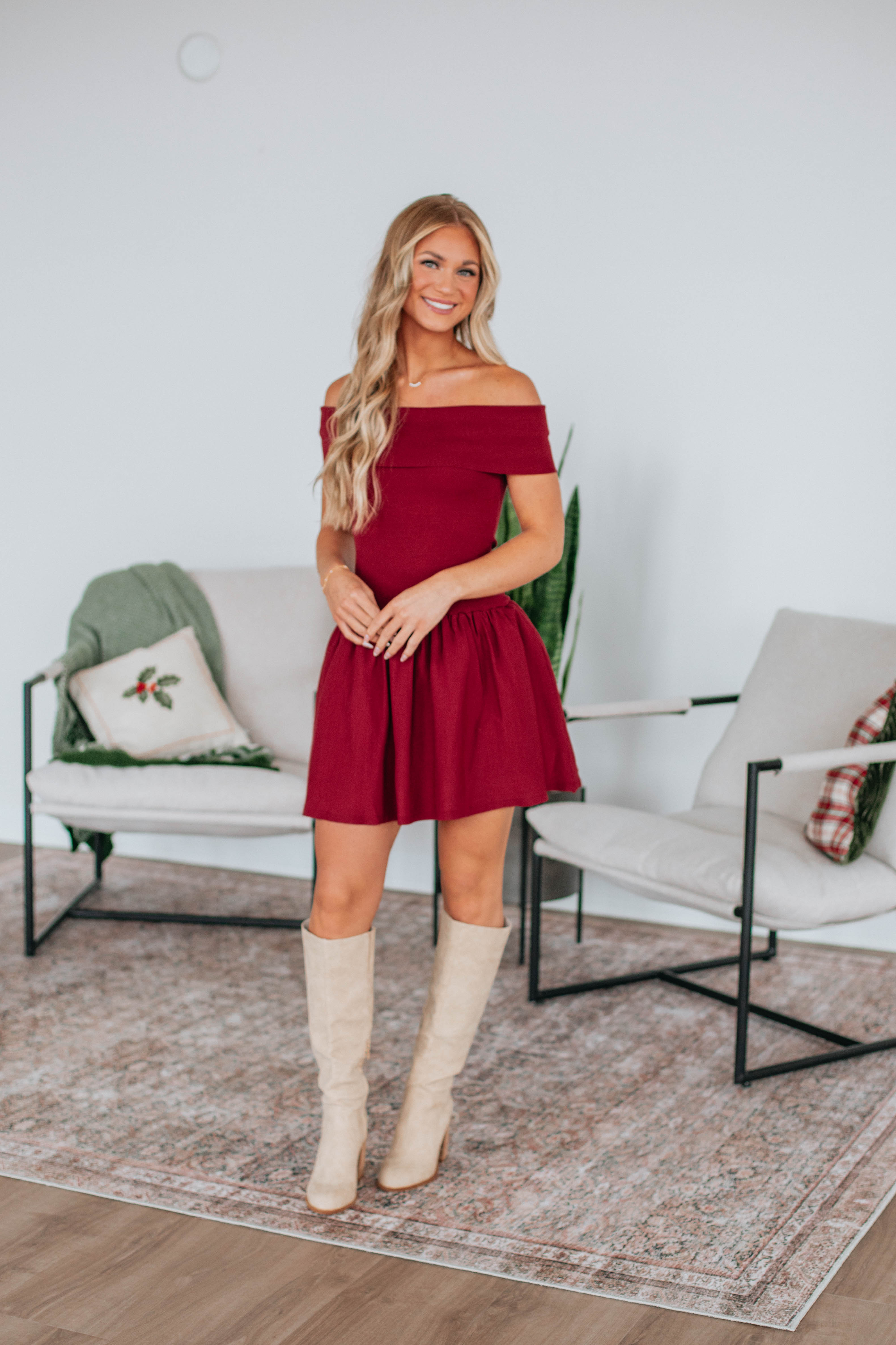 Cozette Dress - Elegant Women's Flowy Midi Dress for Casual & Party Wear | Perfect for Date Nights, Weddings & Summer Outfits