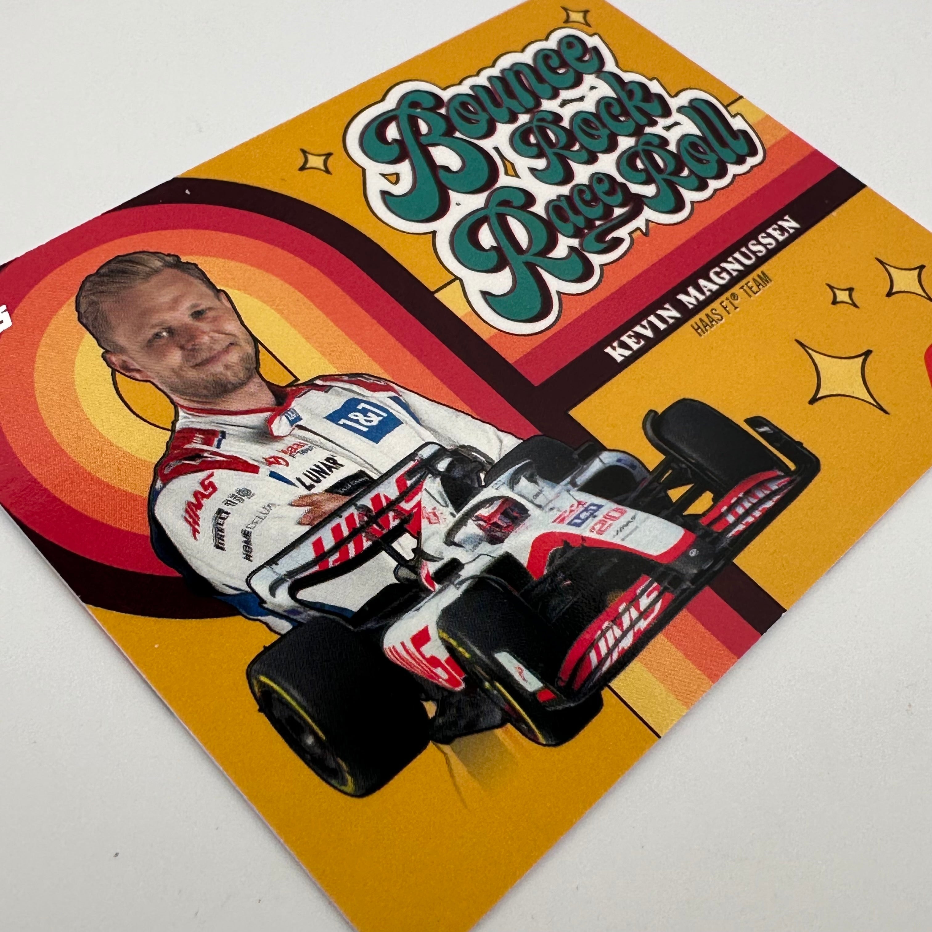 2022 Topps Formula 1 Kevin Magnussen #08/50 Gold Parallel Card - Rare F1 Racing Collectible for Fans & Memorabilia Enthusiasts | Perfect for Display, Trading, and Sports Memorabilia Collections