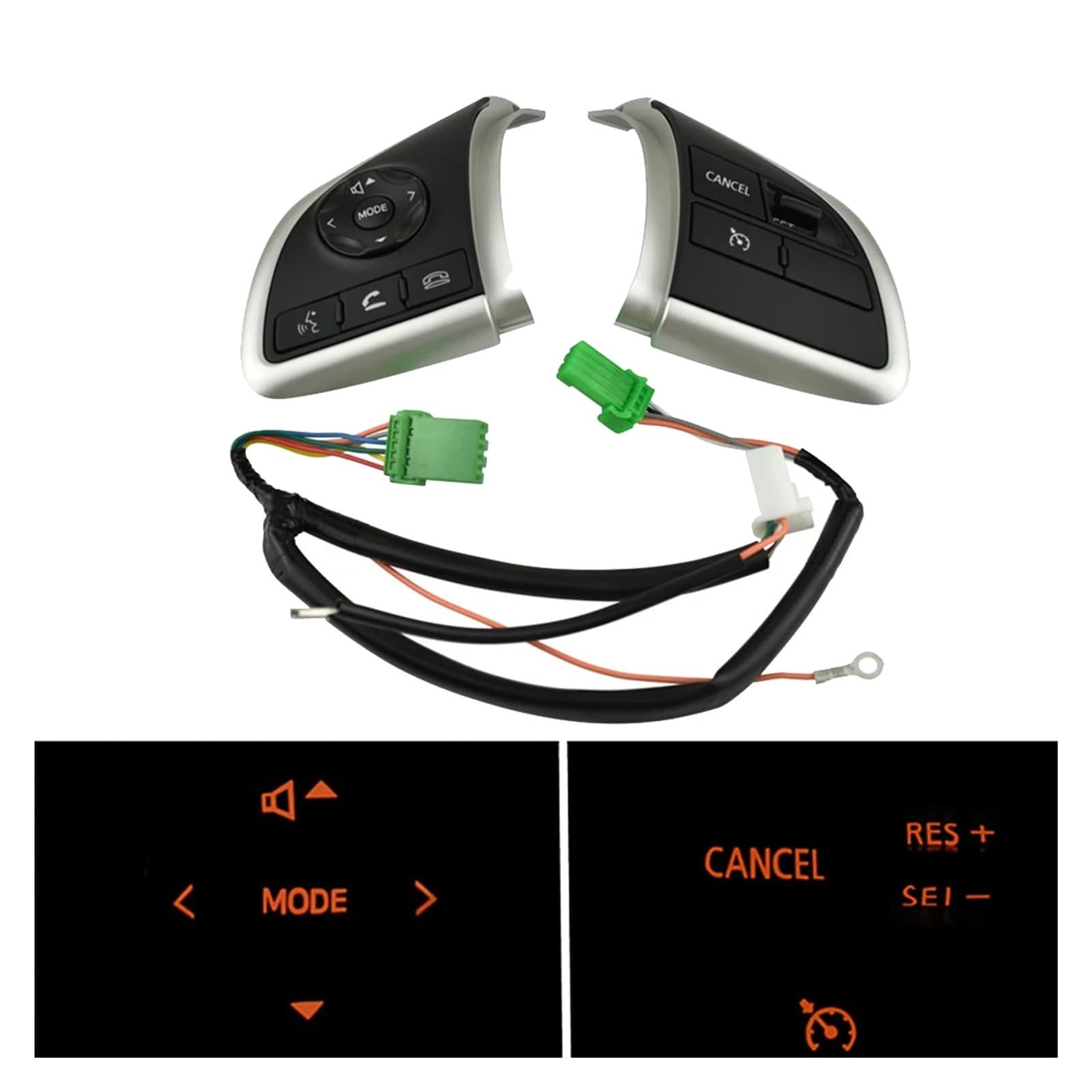 **Mitsubishi Steering Wheel Switch - Compatible with L200, Xpander, Outlander, ASX, Mirage G4 | Cruise Control Replacement | Easy Installation for Enhanced Driving Comfort**    *(Perfect for long road trips, daily commutes, and smooth highway cruising!)*