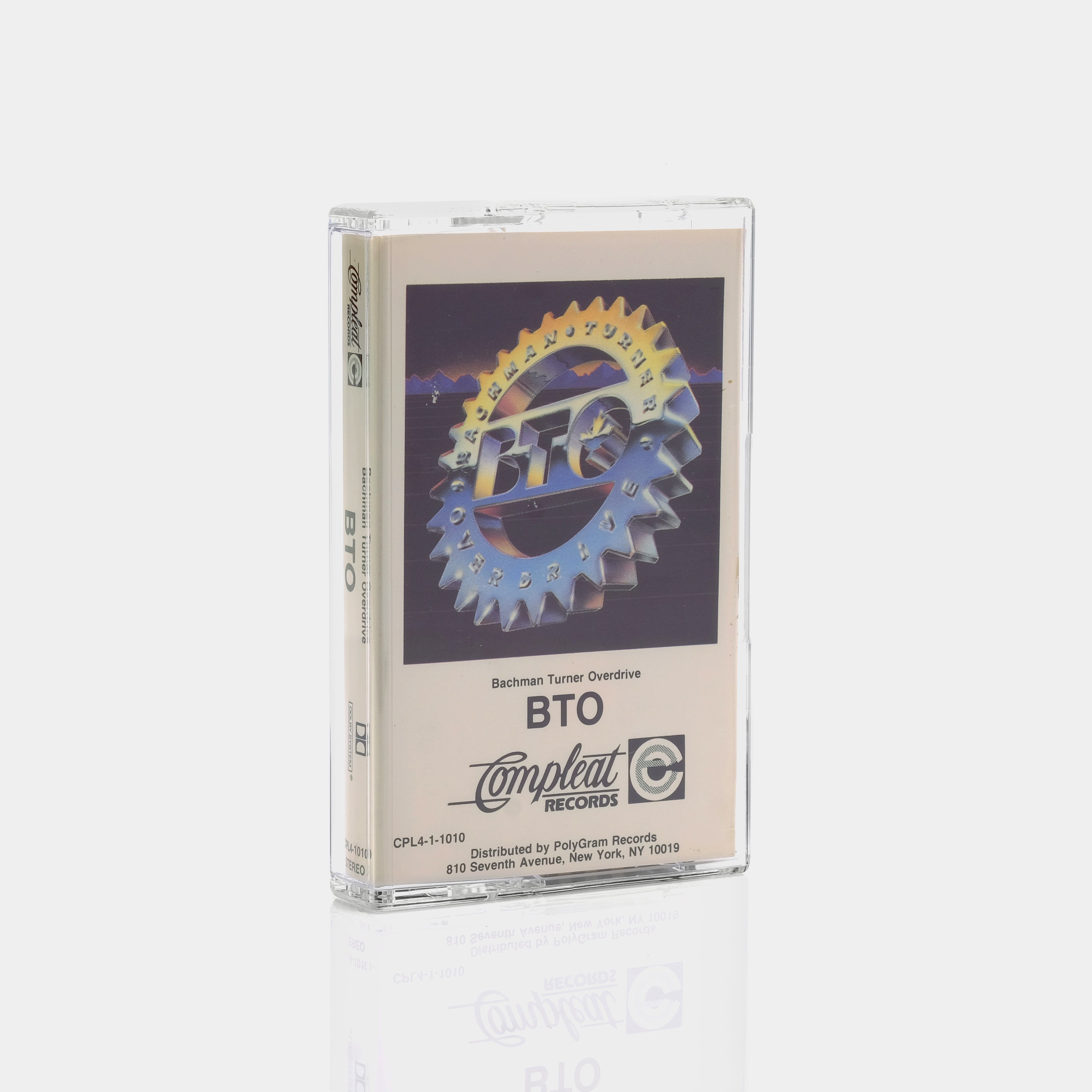 BTO Bachman Turner Overdrive Cassette Tape - Vintage Music Cassette for Collectors & Music Lovers - Perfect for Retro Music Players & Nostalgic Gift Giving