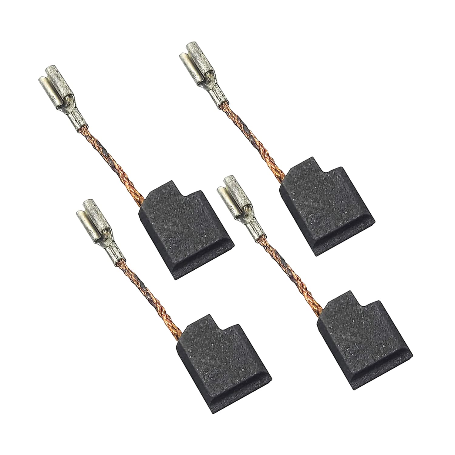 Replacement Carbon Brushes for Dewalt D28065 D28110 D28112 D28116 D28117 D28401N D28402 D28803 Angle Grinder - Compatible with Dewalt Grinder Models - Durable Brush Part for Smooth Power Tool Performance - Ideal for DIY Projects and Professional Construction Work