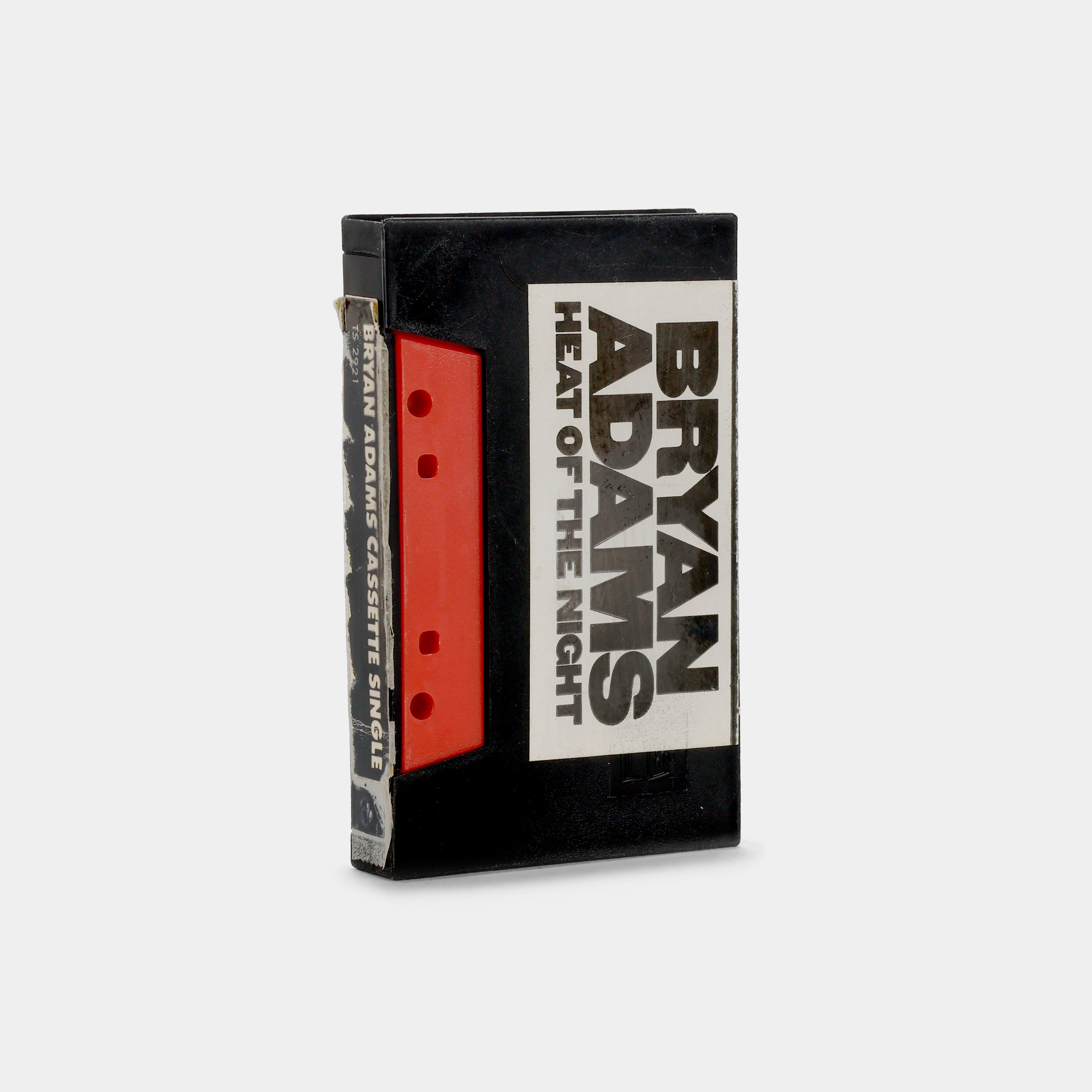 Bryan Adams Heat of the Night Single Cassette Tape - Vintage 80s Music Collectible - Perfect for Cassette Players & Retro Music Lovers