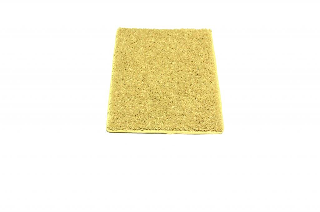 KOECKRITZ 8'X8' Square Kids Playroom Rug - Yellow Lemon Drop Design 30oz Soft Indoor Carpet for Nursery, Bedroom & Play Areas