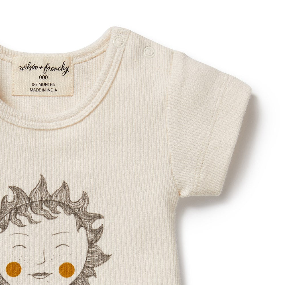 Shine On Me Organic Cotton T-Shirt for Women - Eco-Friendly Casual Wear for Everyday Comfort & Style