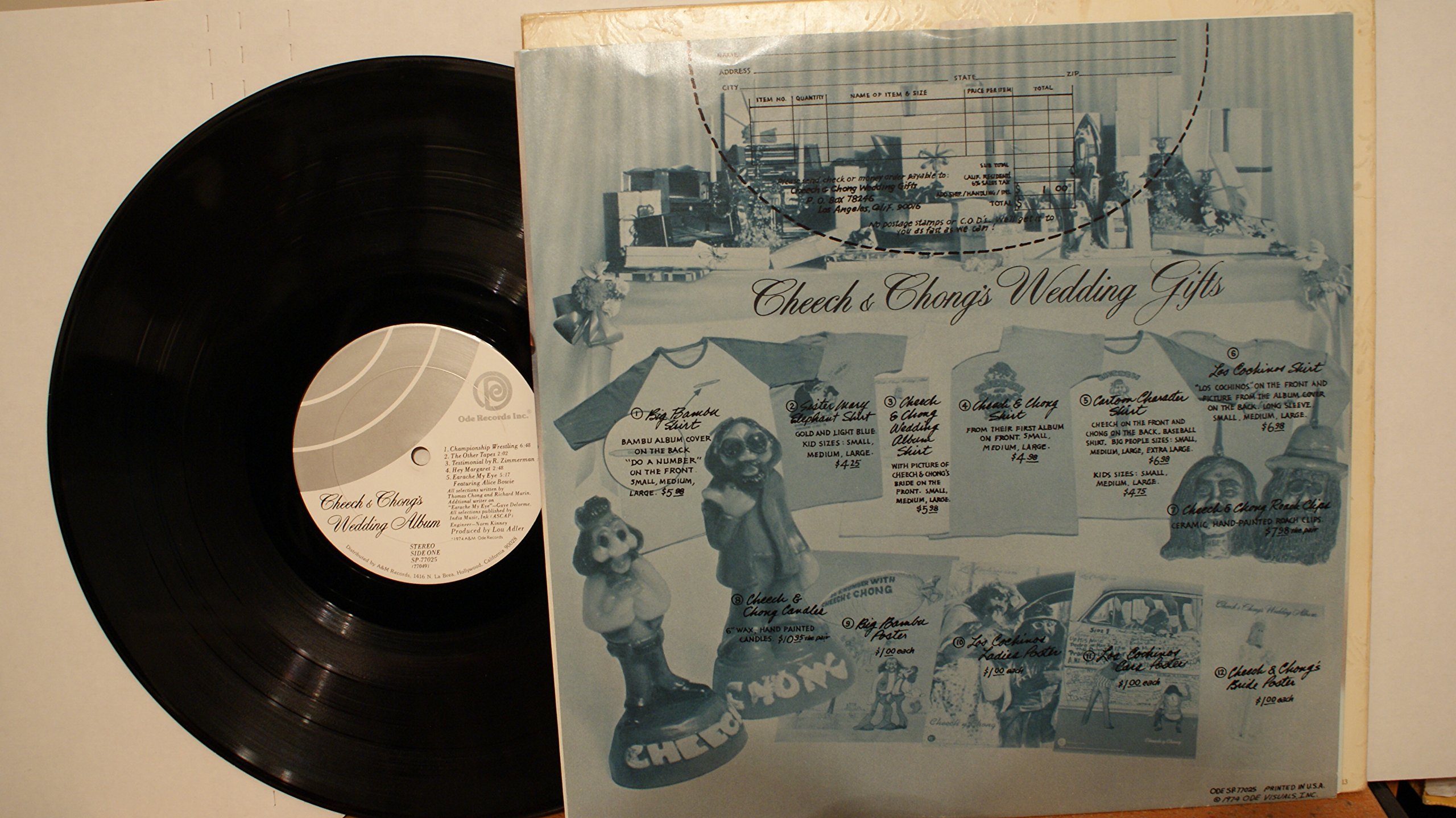 Cheech & Chong's Wedding Album - Classic Comedy Vinyl Record - Perfect for Collectors, Music Lovers & 70s Nostalgia - Great for Parties, Gifts & Home Decor