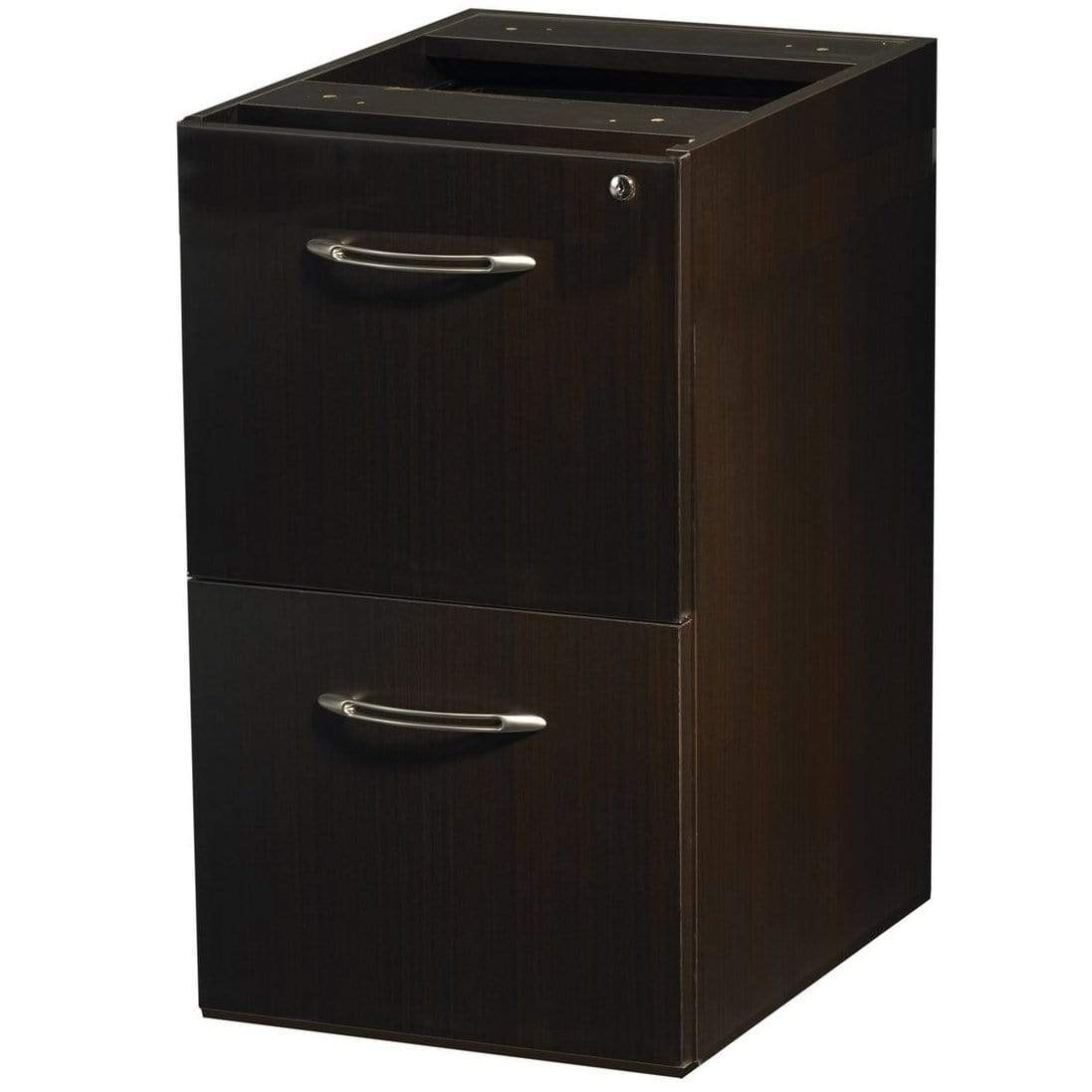 Safco Mayline Aberdeen Credenza FF Pedestal [AFF20] - Office Storage Cabinet with File Drawers - Perfect for Home Office, Conference Room & Workspace Organization
